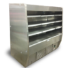 Stainless Steel Low Profile Open Merchandisers - 4OMSS