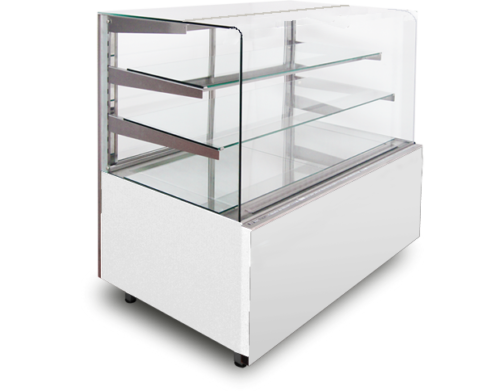 OPENABLE FRONT GLASS NON-REFRIGERATED PASTRY CASE - C2UDP
